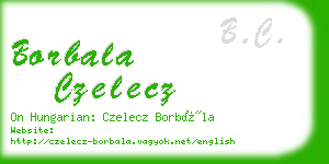 borbala czelecz business card